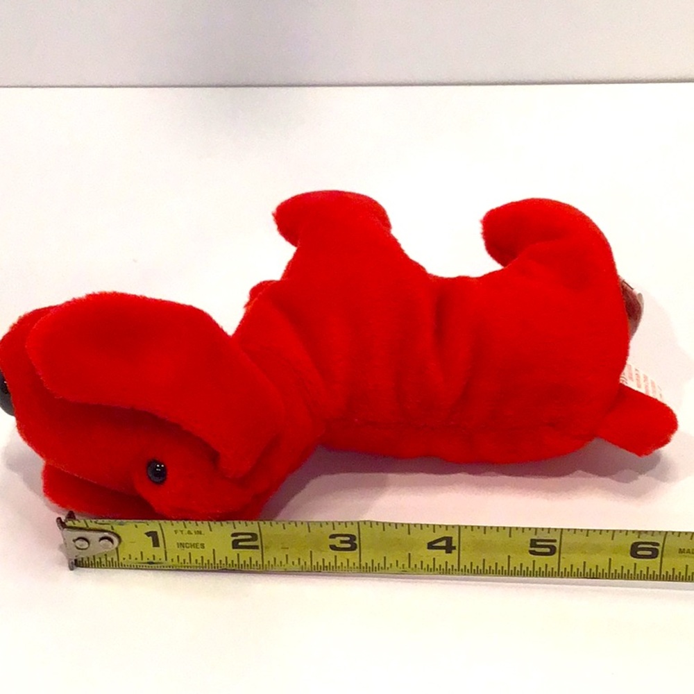 🦄 1996 TY “Rover” Beanie Baby Red Dog NWT - Picture 10 of 10